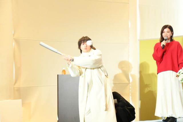 福田麻貴、八木勇征らフジ「婚活1000本ノック」制作発表会見（8枚目）