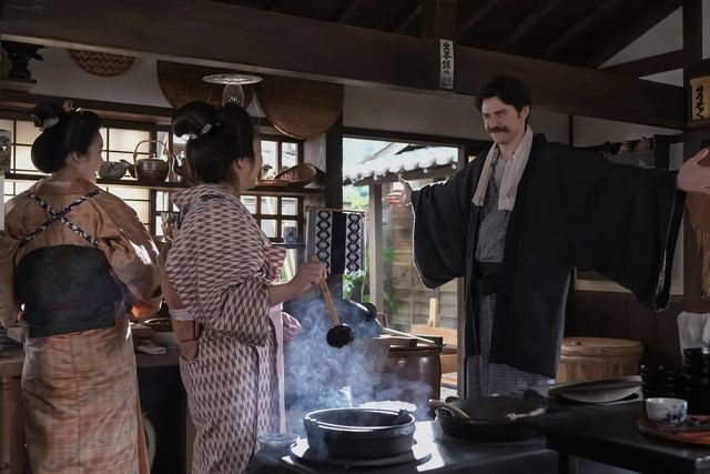 驚くトキ（高石あかり）…朝ドラ「ばけばけ」第72回の場面写真（2枚目）