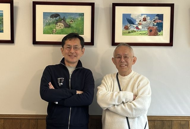 宮崎吾朗監督と鈴木敏夫プロデューサー