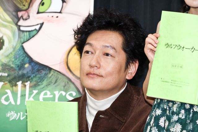 井浦新・新津ちせ・池下リリコ『ウルフウォーカー』公開アフレコ（8枚目）