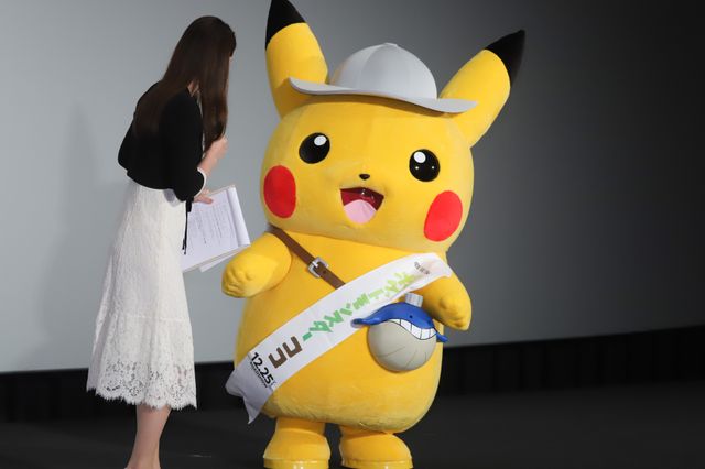 上白石萌歌がピカチュウと笑顔！『劇場版ポケットモンスター　ココ』完成披露試写会（2枚目）