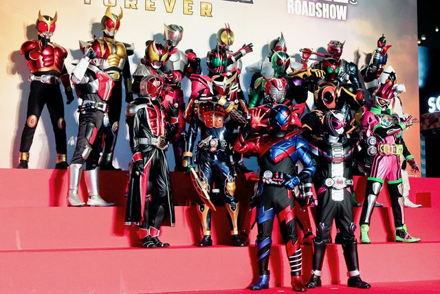 平成仮面ライダーずらり！『平成仮面ライダー20作記念　仮面ライダー平成ジェネレーションズ FOREVER』プレミアイベント（31枚目）