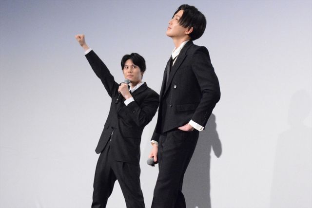 八木勇征の長い脚…！萩原利久と仲良く『美しい彼』ギャラクシー賞受賞記念イベント登壇（8枚目）