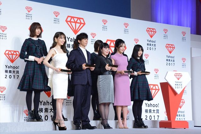 高橋一生がこ～んな笑顔に！「Yahoo!検索大賞 2017」発表会（5枚目）