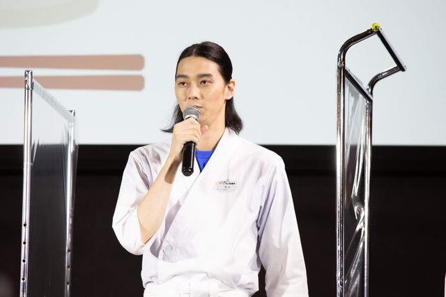 吉野北人、柳俊太郎、奥野壮、秋田汐梨、江上敬子が登場！「トーキョー製麺所」完成披露トークイベント（7枚目）