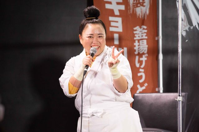 吉野北人、柳俊太郎、奥野壮、秋田汐梨、江上敬子が登場！「トーキョー製麺所」完成披露トークイベント（9枚目）