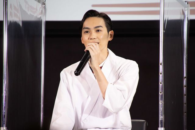 吉野北人、柳俊太郎、奥野壮、秋田汐梨、江上敬子が登場！「トーキョー製麺所」完成披露トークイベント（10枚目）