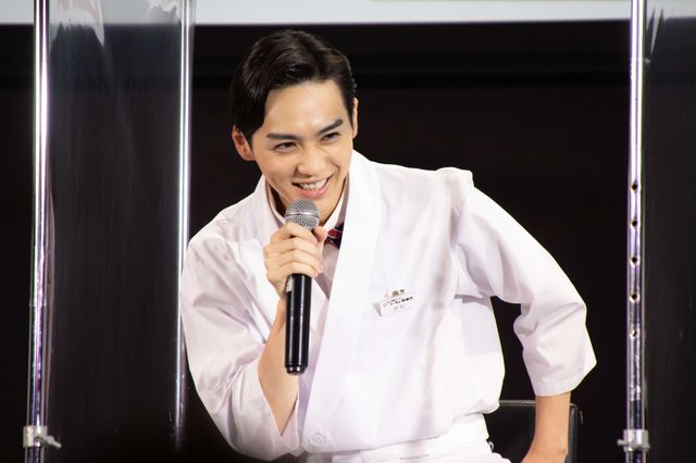 吉野北人、柳俊太郎、奥野壮、秋田汐梨、江上敬子が登場！「トーキョー製麺所」完成披露トークイベント（12枚目）