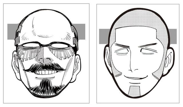 「ゴールデンカムイ」鶴見中尉＆脱獄王・白石由竹のお面：フォトギャラリー