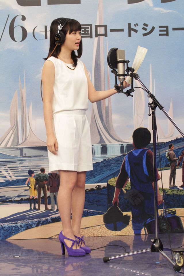 志田未来＆LiLiCoが出席！映画『トゥモローランド』公開アフレコイベントフォトギャラリー（4枚目）