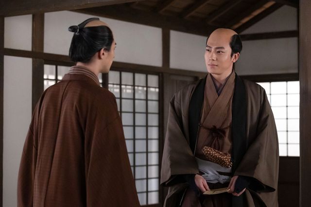 第47回より蔦重(横浜流星)と松平定信(井上祐貴)胸アツのシーン