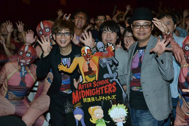 映画『放課後ミッドナイターズ』初日舞台あいさつフォトギャラリー（8枚目）