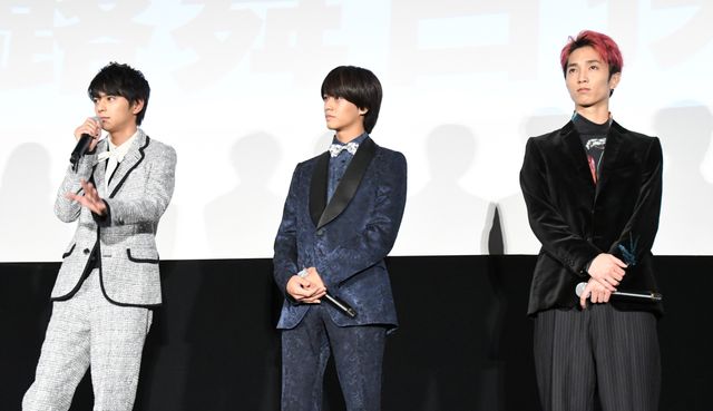 佐藤勝利＆高橋海人、距離が近い！映画『ブラック校則』完成披露舞台あいさつ（2枚目）