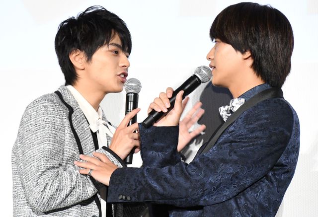 佐藤勝利＆高橋海人、距離が近い！映画『ブラック校則』完成披露舞台あいさつ（12枚目）