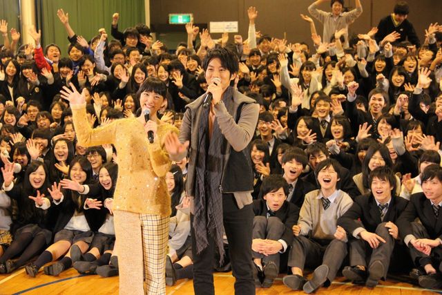 映画『今日、恋をはじめます』高校生課外授業イベントフォトギャラリー（16枚目）