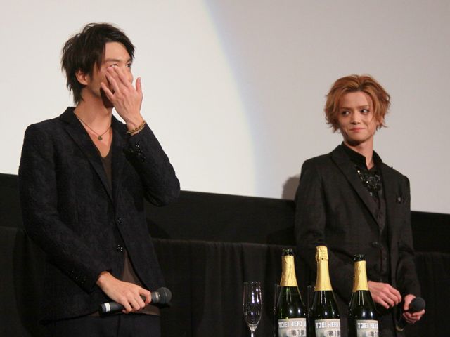 涙！映画『PIECE～記憶の欠片～』初日舞台あいさつフォトギャラリー（2枚目）