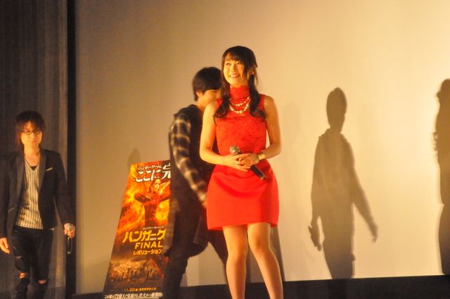 水樹奈々＆神谷浩史＆前野智昭が登壇！『ハンガー・ゲーム FINAL：レボリューション』吹き替えキャスト舞台あいさつ【フォトギャラリー】：フォトギャラリー