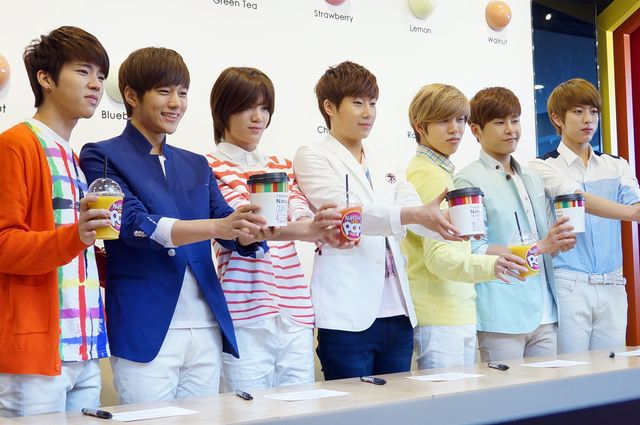 INFINITE、Natuur POP専属モデルファンミーティング「INFINITEアイスクリーム甘い」＜韓国JPICTURES＞（2枚目）