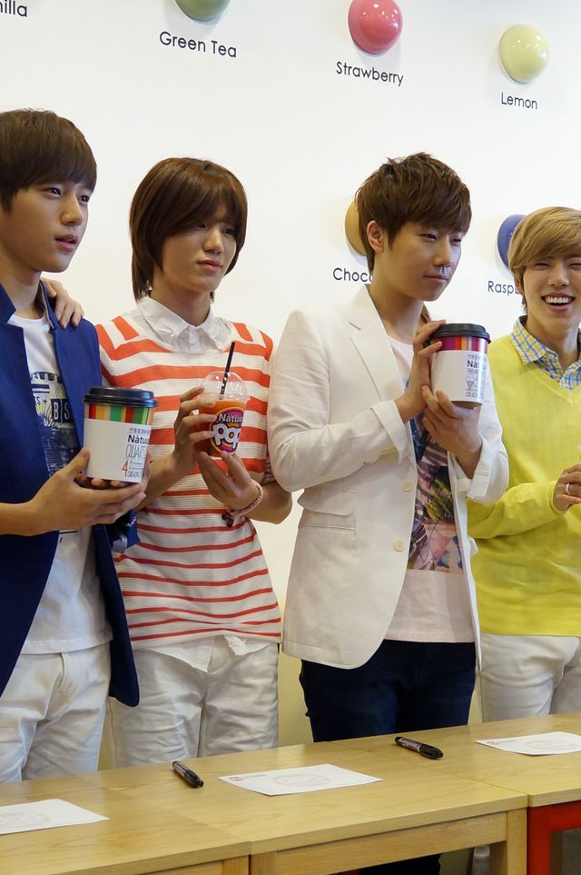 INFINITE、Natuur POP専属モデルファンミーティング「INFINITEアイスクリーム甘い」＜韓国JPICTURES＞（5枚目）