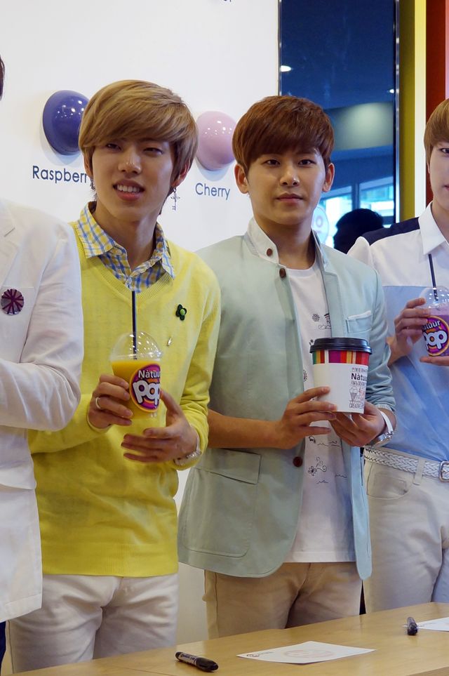 INFINITE、Natuur POP専属モデルファンミーティング「INFINITEアイスクリーム甘い」＜韓国JPICTURES＞（6枚目）