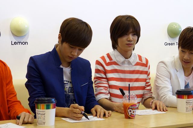 INFINITE、Natuur POP専属モデルファンミーティング「INFINITEアイスクリーム甘い」＜韓国JPICTURES＞（9枚目）