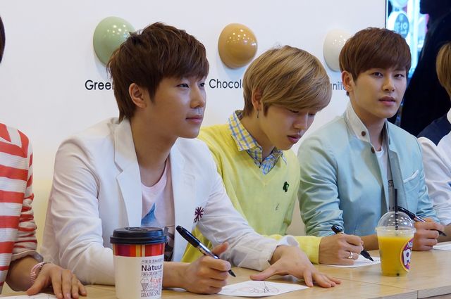 INFINITE、Natuur POP専属モデルファンミーティング「INFINITEアイスクリーム甘い」＜韓国JPICTURES＞（10枚目）