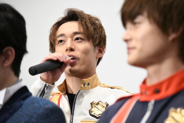 ジュウオウジャー・國島直希の出演がサプライズ発表！『ルパンレンジャーVSパトレンジャーVSキュウレンジャー』完成披露上映会（13枚目）