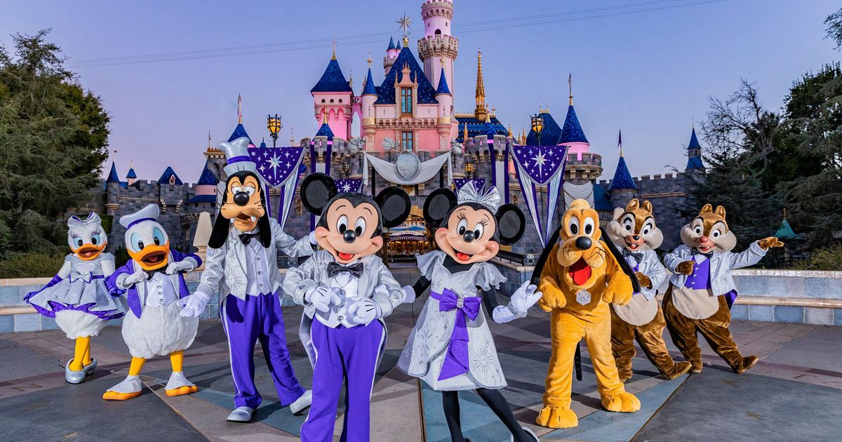 Disneyカリフォルニアディズニーランド 100周年記念オーナメント