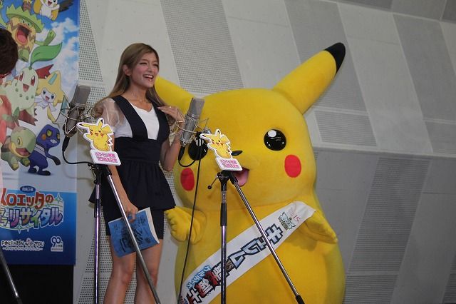 『劇場版ポケットモンスター ベストウイッシュ キュレムVS聖剣士ケルディオ』公開アフレコ写真ギャラリー：フォトギャラリー