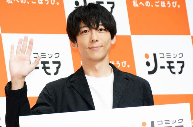 高橋一生のくしゃくしゃ笑顔！「コミックシーモア」新CM発表会：フォトギャラリー