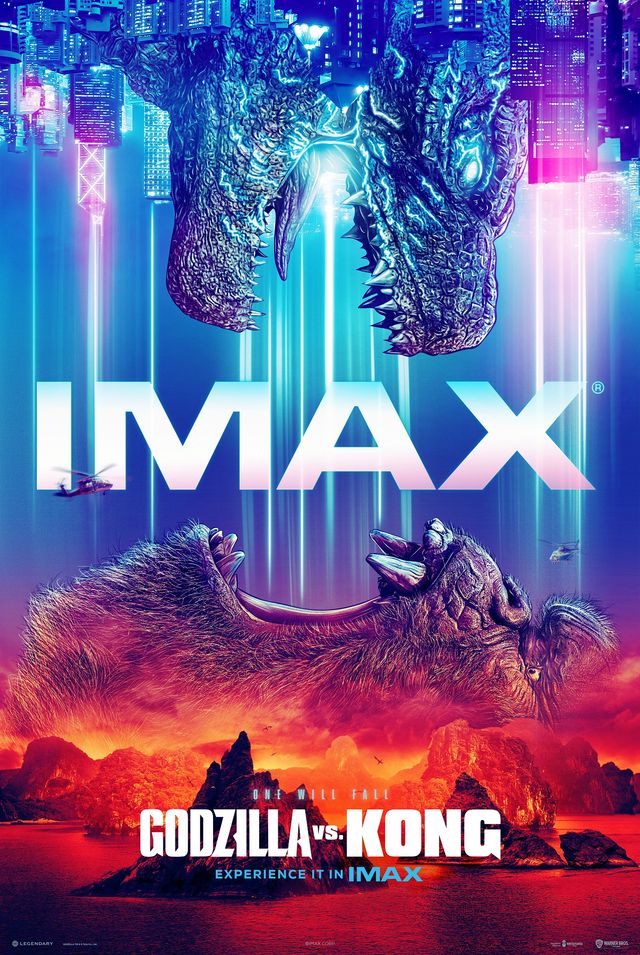 ついに日本公開決定！　『ゴジラvsコング』IMAX日本版ポスタービジュアル