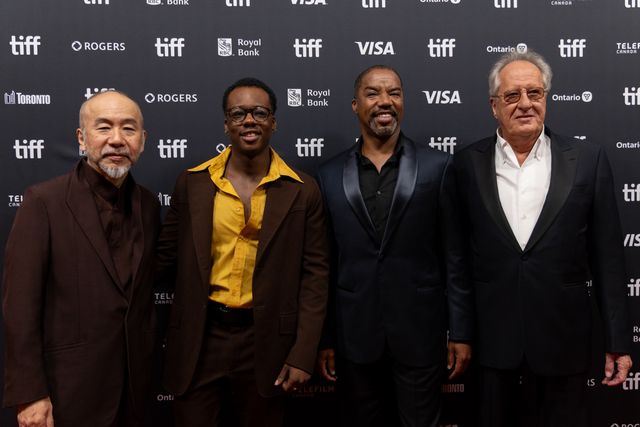 第51回トロント国際映画祭に参加した塚本晋也監督、マーク・マーフィー、ロドニー・ヒックス、ジェフリー・ラッシュ