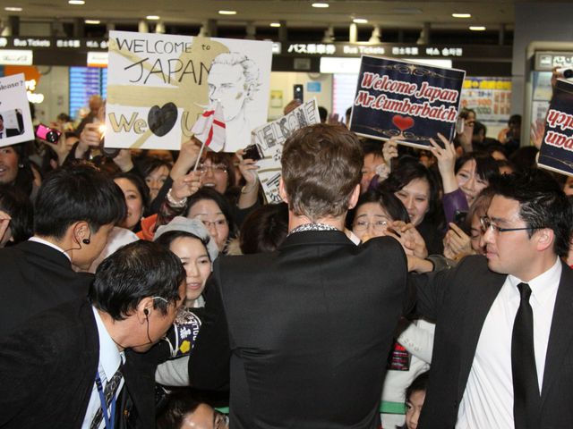 ベネディクト・カンバーバッチが初来日！フォトギャラリー：フォトギャラリー
