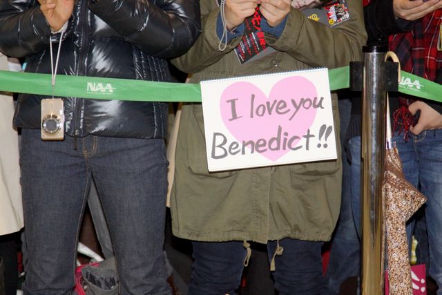 ベネディクト・カンバーバッチが初来日！フォトギャラリー（5枚目）