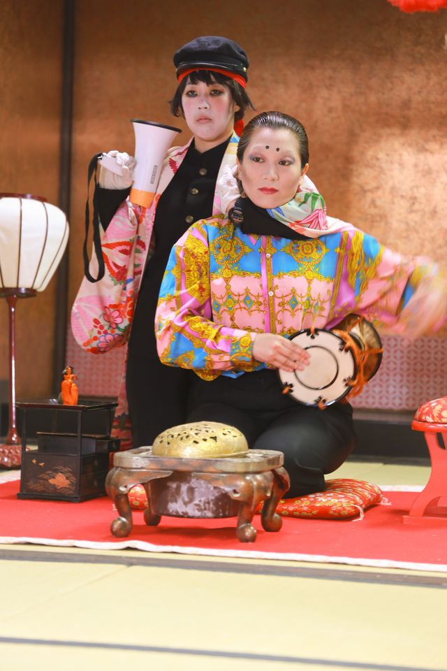 日本エレキテル連合が本格的な時代劇セットに登場！（2枚目）