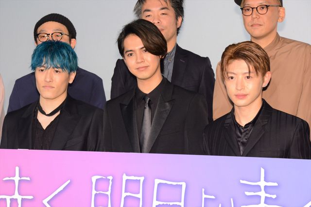 GENERATIONS登壇！『昨日より赤く明日より青く-CINEMA FIGHTERS project-』公開記念舞台あいさつ（9枚目）