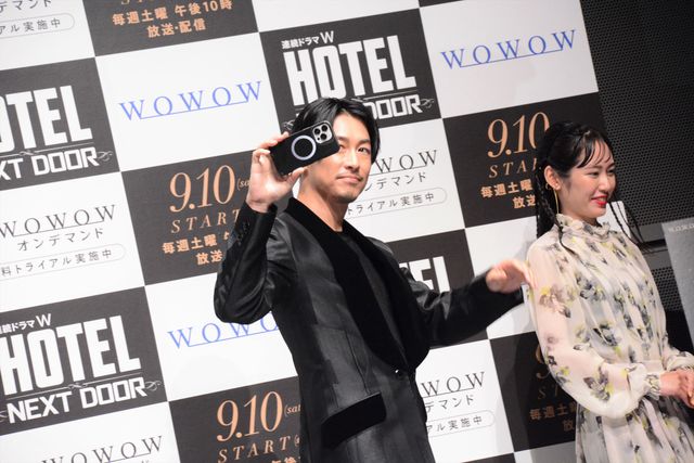 ディーン・フジオカ、黒スーツで「HOTEL -NEXT DOOR-」完成披露へ（9枚目）