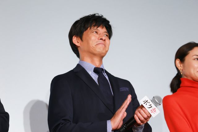 織田裕二4年ぶり映画『ボクの妻と結婚してください。』初日舞台あいさつ（2枚目）