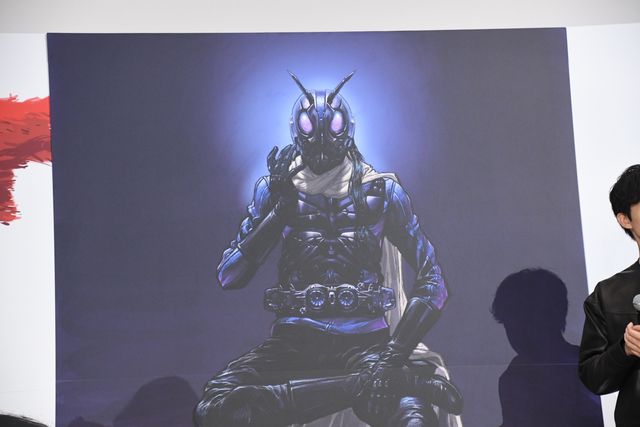 映画『シン・仮面ライダー』第0号イラスト初披露　大ヒット御礼舞台あいさつ（2枚目）