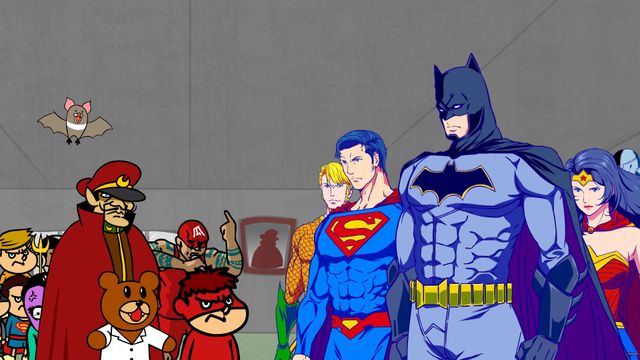 ジョーカー役は安田顕！『DCスーパーヒーローズ vs 鷹の爪団』（2枚目）