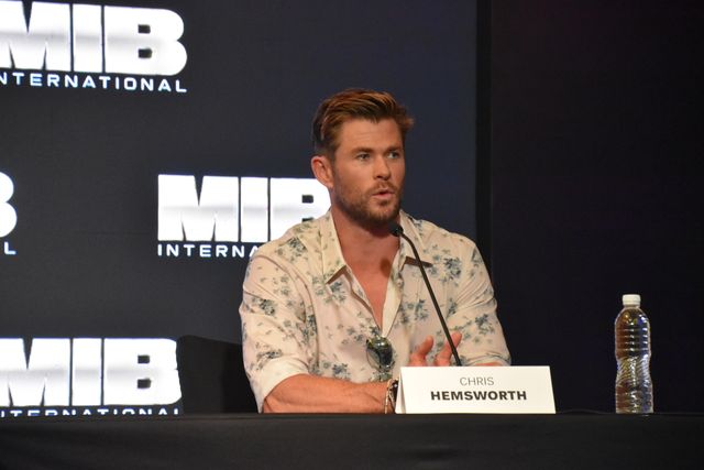 クリス・ヘムズワース『メン・イン・ブラック：インターナショナル』公式会見inバリ（3枚目）