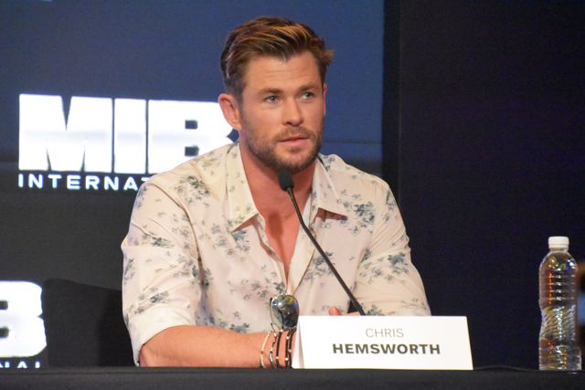 クリス・ヘムズワース『メン・イン・ブラック：インターナショナル』公式会見inバリ（11枚目）