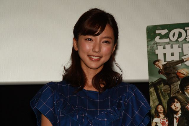 まのえりずくめ！真野恵里菜『映画　みんな！エスパーだよ！』舞台あいさつフォトギャラリー（2枚目）