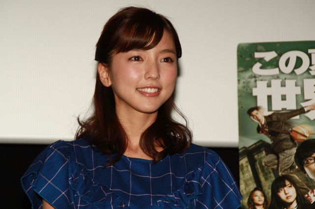 まのえりずくめ！真野恵里菜『映画　みんな！エスパーだよ！』舞台あいさつフォトギャラリー（9枚目）