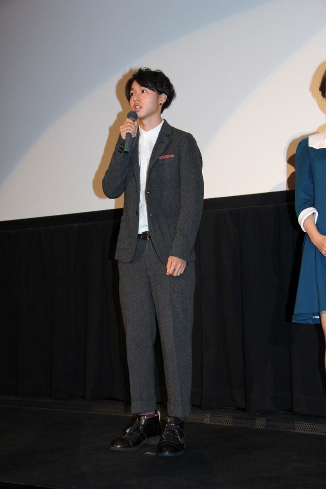 名作ラブストーリーのあのシーンを再現！映画『ジンクス!!!』初日舞台あいさつフォトギャラリー（10枚目）