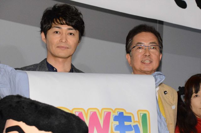 安田顕、しんちゃんと仲良く手をつないで登場！『映画クレヨンしんちゃん　爆睡！　ユメミーワールド大突撃』ギャラリー（16枚目）