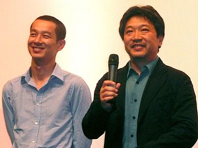 加瀬亮と是枝裕和監督-第59回サンセバスチャン国際映画祭