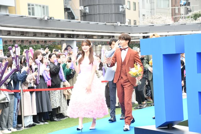 TBS4月期連ドラ3作品のキャストが集結！ブルーカーペット＆合同会見（3枚目）