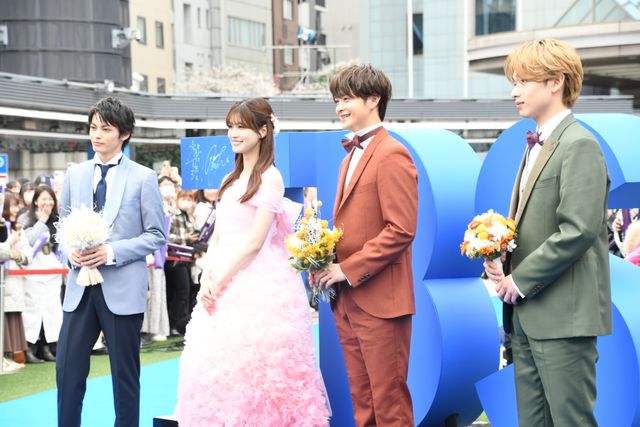 TBS4月期連ドラ3作品のキャストが集結！ブルーカーペット＆合同会見（9枚目）