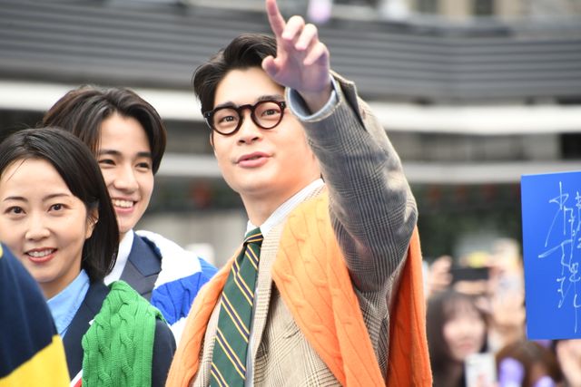 TBS4月期連ドラ3作品のキャストが集結！ブルーカーペット＆合同会見（12枚目）